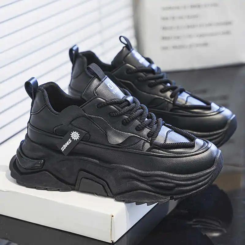 Fashion Plus Size Sumer Mens White Dress Shoes Heels Sport Dress Shoes Man Luxury Vip Brand Shoes Sneakers Play Minimalist