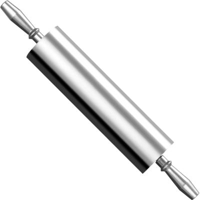 Aluminium deegroller met kogellagers, diameter 90 x 545 mm