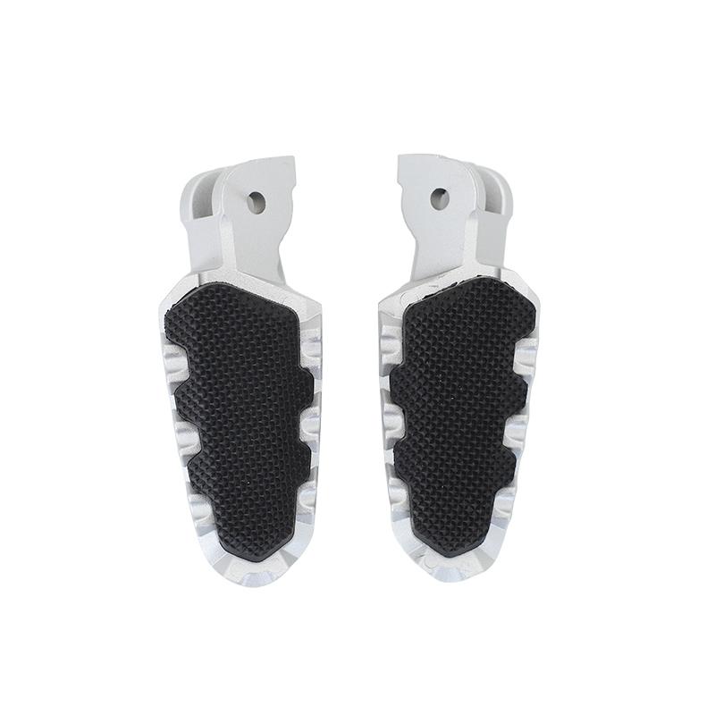 For DUCATI HYPERMOTARD 821 Front Footrest Foot Rests Multistrada MTS 950 1260 1200 Motorcycle Footpegs Pedals With Rubber Cover