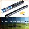 1 Roll Sun Shade Film 50cmX3m Car UV Protector Foils 1/5/15/25/35/50 Percent Glass Summer UV Protector Sticker Films