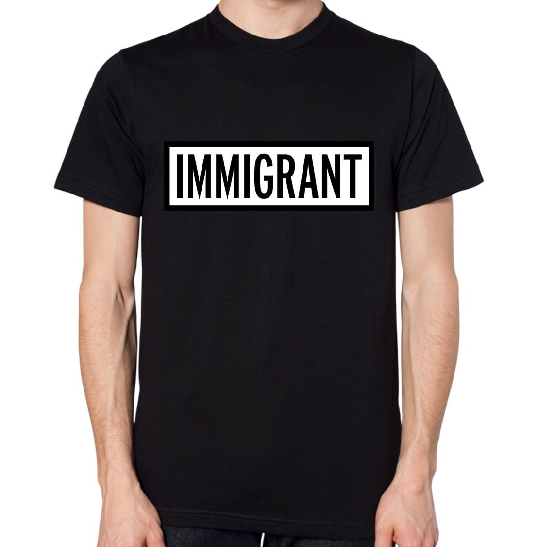 

Immigrant T-Shirt 5XL різнокольоровий