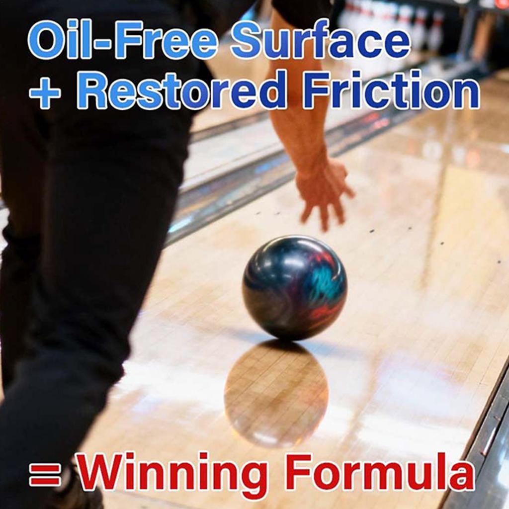 Bowling Ball Cleaner Spray With Towel Fast Clean & Shine For Ball Maintenance Accessory Gym Billiards Use 100ml