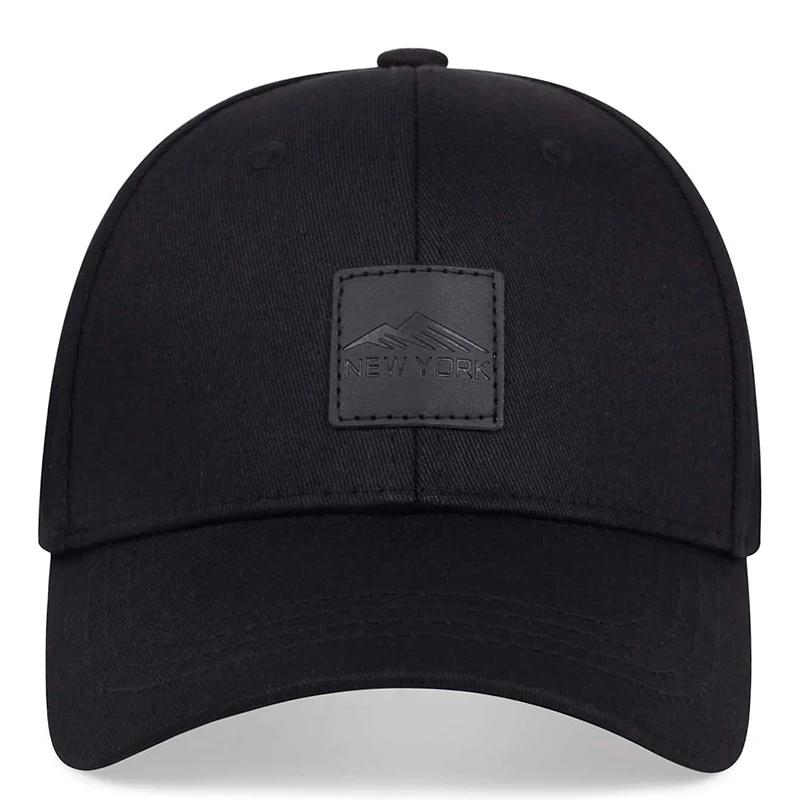 Unisex NEW York Leather Label Baseball Caps Spring and Autumn Outdoor Adjustable Casual Hats Hip Hop Hat Sunscreen Hat