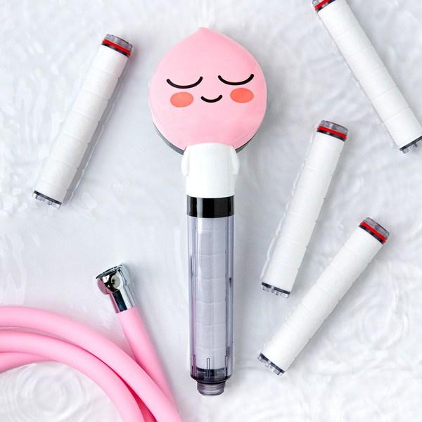 Daelim Bath Kakao Friends Filter Shower Apeach, 1 jednotka, nejlepší korejská postava