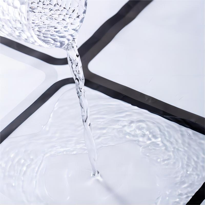 With Pattern Shower Curtain PEVA Waterproof Shower Curtain Bathroom Partition Curtain Bathroom Decoration Accessories