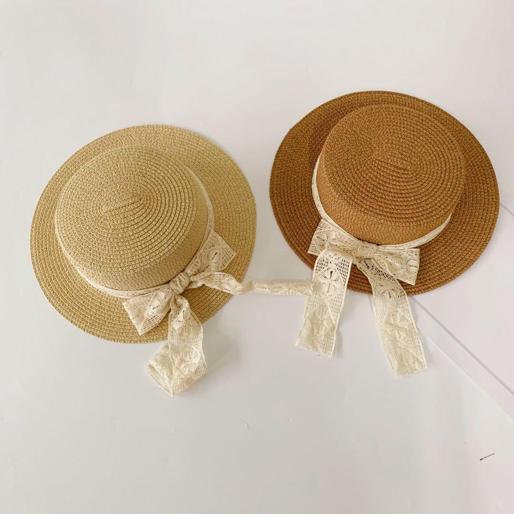 Cappelli per bambini estivi per ragazze Panama Bucket Hat Bambini  Principessa Cappello di paglia Pizzo Baby Sun Hat per Beach Travel Girls  Cap 4 colori acquista in modo economico — spedizione gratuita,