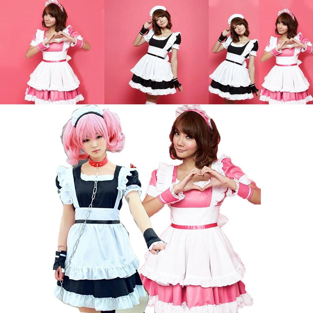Charming Maid Uniform Princess Dress Suit Outfit For Womens Cosplay And Halloween Parties