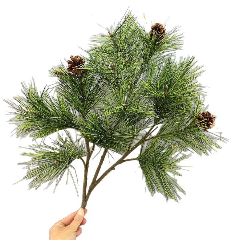 Artificial Pine Needle Christmas Tree Branch with Fruit