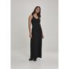 Robe - Urban Classic - Long - Noir - Femme - Confortable et fluide