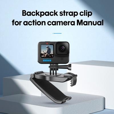 Universal Camera Backpack Strap Clip Compatible For DJI Action 2 FIMI PALM/2 Pocket Insta360 ONE/X