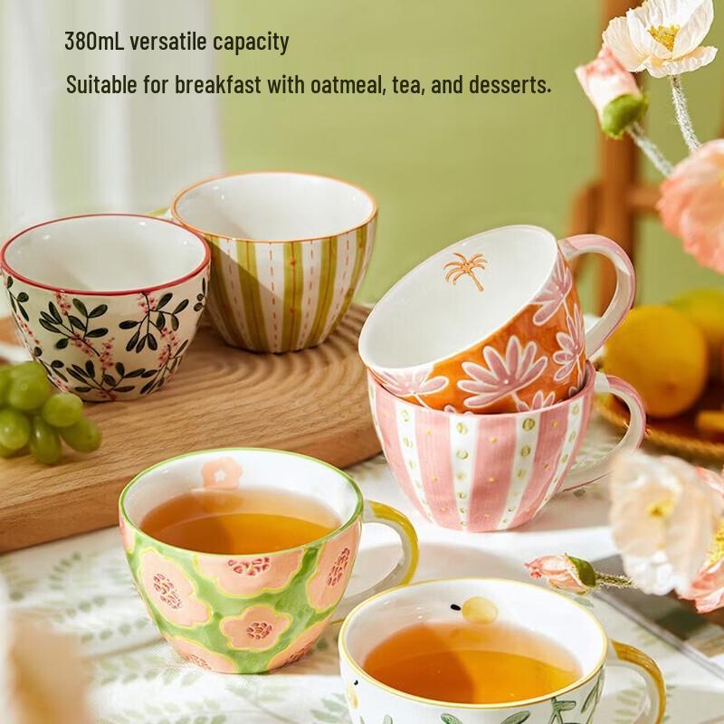 JOYYE Hand-Painted Ceramic Mug