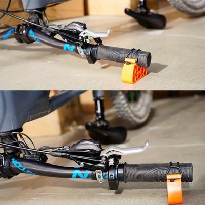 Manubrio Stand per Riparazione Bicicletta Antiscivolo Maniglia Parcheggio Invertito Supporto Manubrio Clip-on Stabilizzatore Portapacchi Bici da Strada Mountain Bike Manutenzione