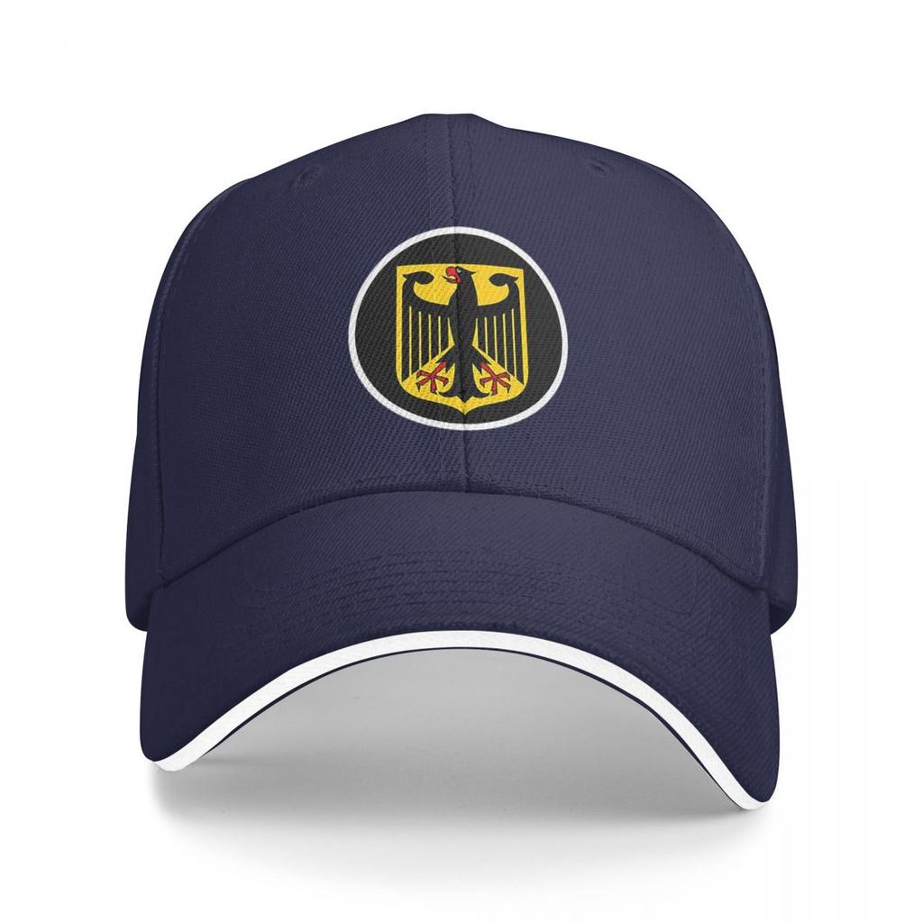 Wappen von Deutschland Baseballkappen Snapback Baseballmützen Atmungsaktiv Lässig Kappe Outdoor für Männer und Frauen