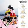1pcPowerpuff Plush Blanket - Soft and Comfortable for All Seasons, Makes a Great Gift!A04303m