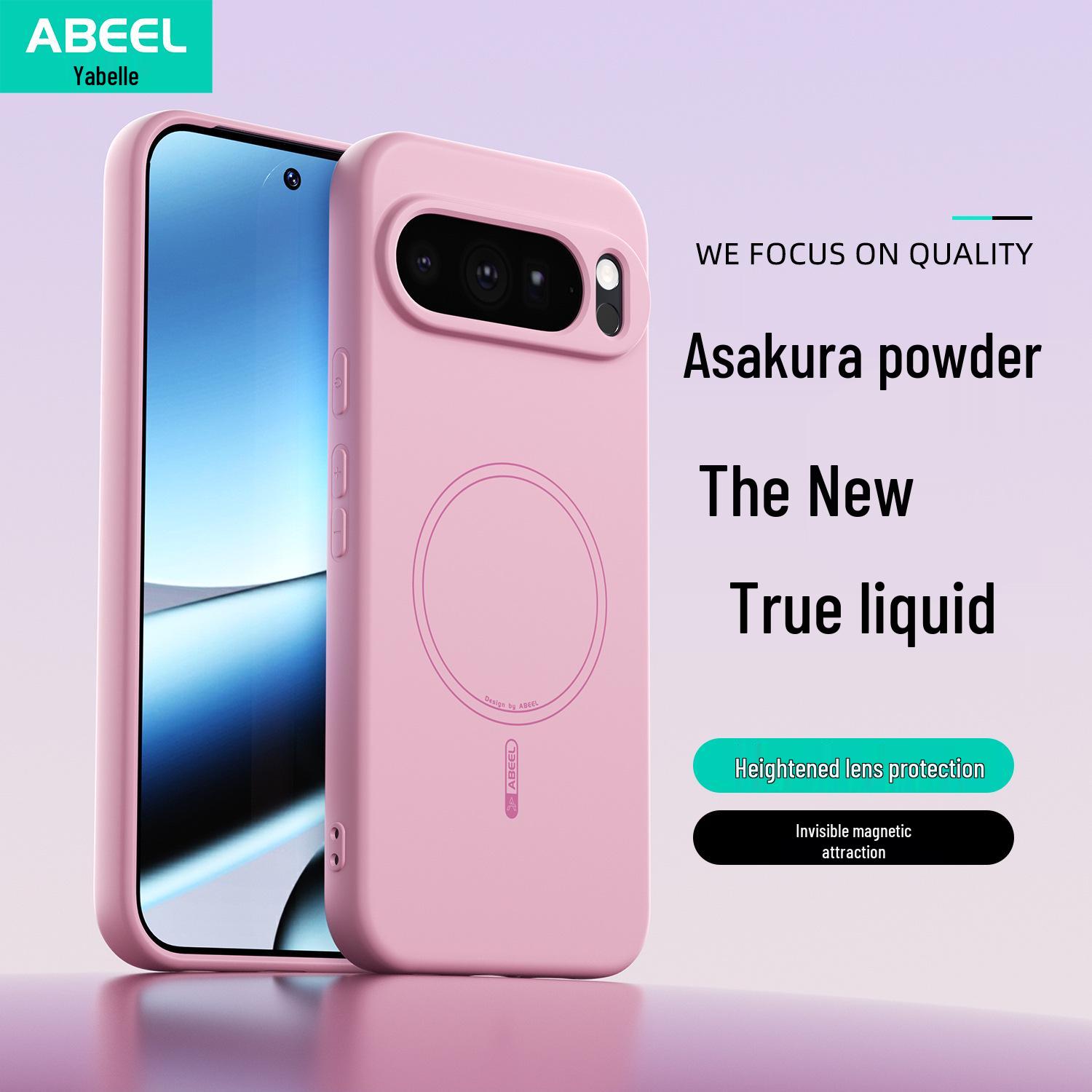 

Compatible with Google Pixel 10 Pro XL, Magnetic Silicone Case, Drop-proof Cover for Men & Women, fits Pixel 9A. Google Pixel 10