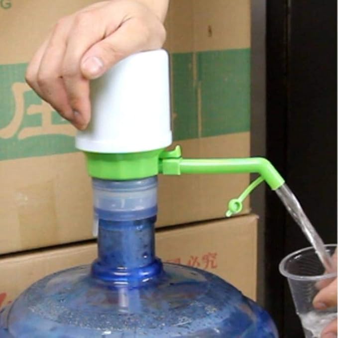 Green Environmentally Friendly Hand Pressure Pump For Water Dispensing Water Bottles Pump Dispenser