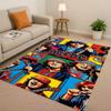 HD A ACDC Rock Band Brian Music Catoon Living Room Non Slip Area Rug Soft Carpet for Bedroom Playroom Sofa,Home Decor Doormat