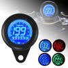 7 Color Motorcycle Speedometer LCD Digital Screen Motorcycle Scooter ATV Retro Dashboard Instruments Oil Gauge Meters Universal