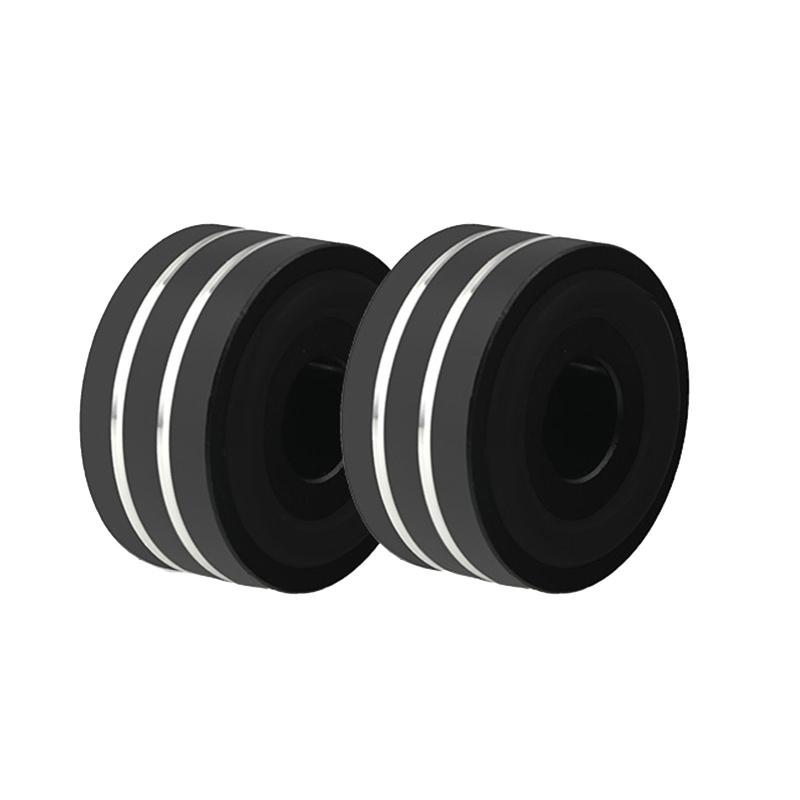 4 PCS /set Speaker Floor Protector Mats 30X15mm Shock and Noise Cancelling Mat peaker Spikes Floor Protectors Shoes Mat