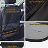 Universal Car Seat Kick Mat Protector Waterproof Backseat Cover For Kids Pets Anti Slip Dirty Mud Proof Storage Bag