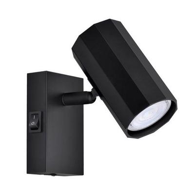 NETTLIFE Spot - Noir, In Metal, 350° Adjustable Angle