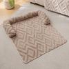 Plush Anti-Scratch Non-Slip Pet Mat for Cats & Dogs - Thickened Sofa Dog Bed