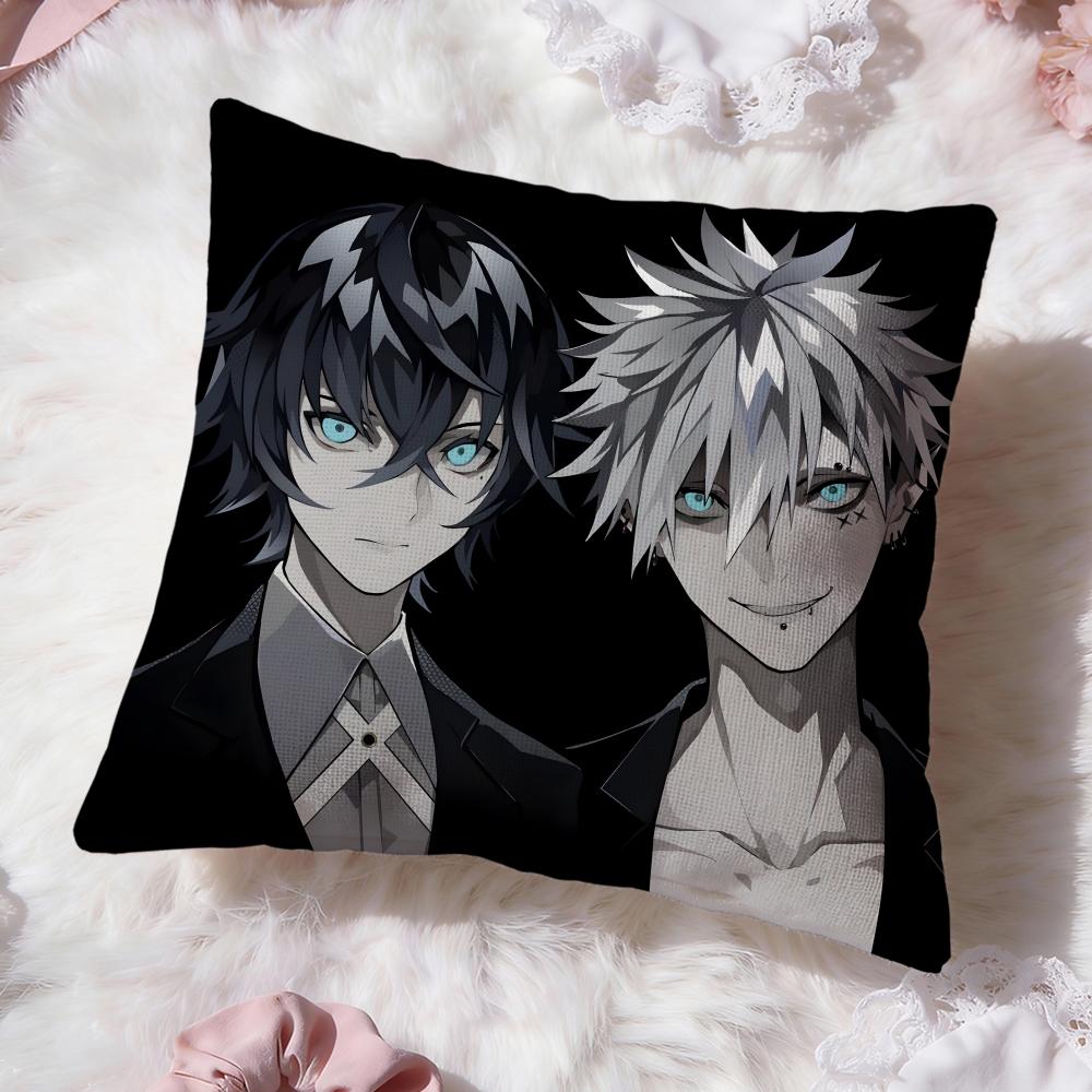 anime TOKYO CHRONOS Cushion Cover Premium Comfort Reversible Pillow Cove -Two in One Design for Any Room & Car Interior