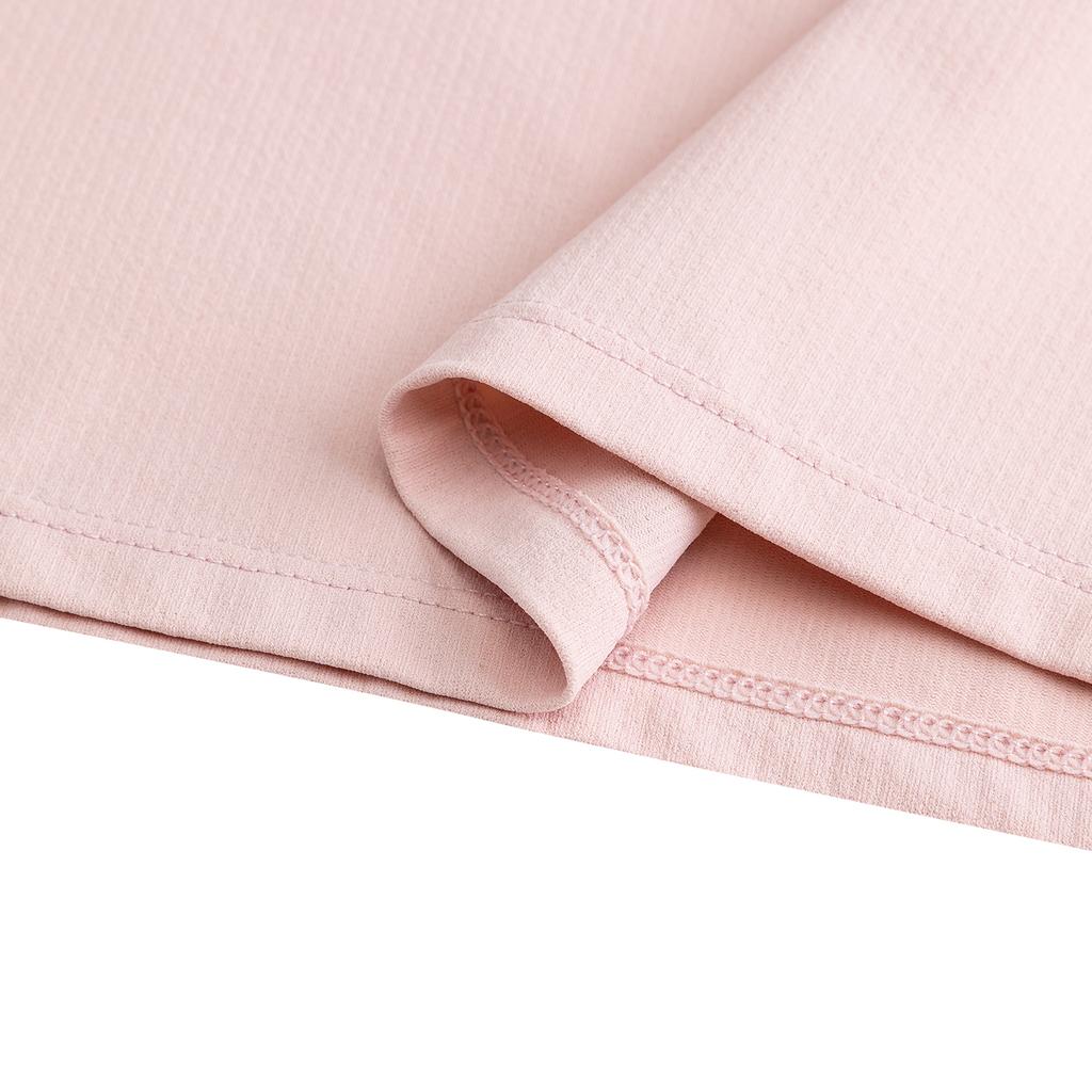 Anta Training Quick-Dry UV Protection Polo Shirt Summer T-Shirt Women tops Soft-Pink 962627110-3