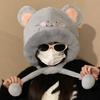 Cartoon Winter Cute Hat For Women Cozy Ear Covering Warmth With Fashionable Look