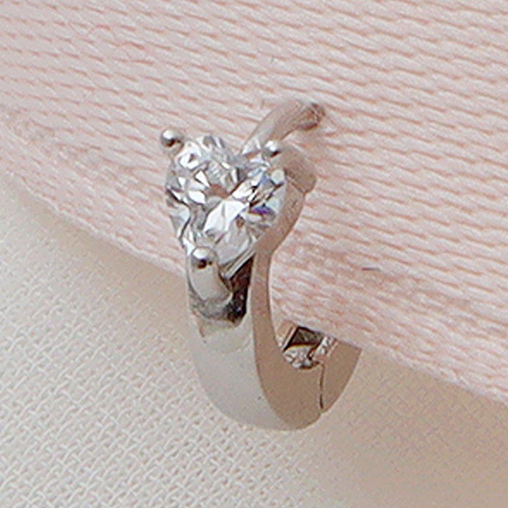 (1+1) Fashion Love Ring Piercing One Side Sale