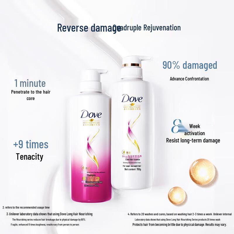 DOVE Long Hair Nourishment Shampoo & Conditioner Duo
