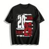 Class Of 2026 Senior Graduation Print Casual Short Sleeve T-Shirt Pure Cotton T-shirt