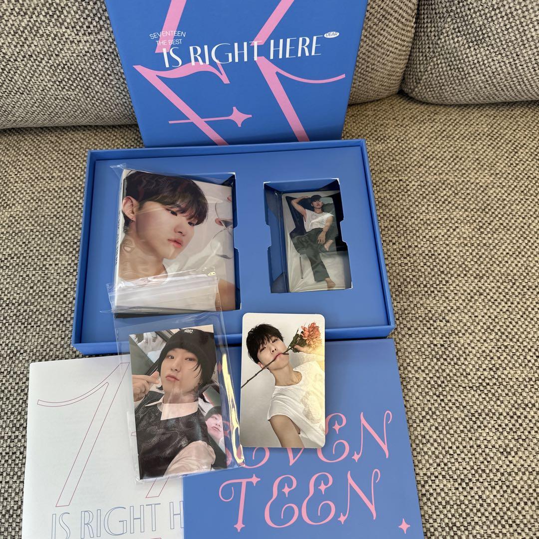 

[USED] SEVENTEEN THE BEST IS Right here Hoshirakidoro