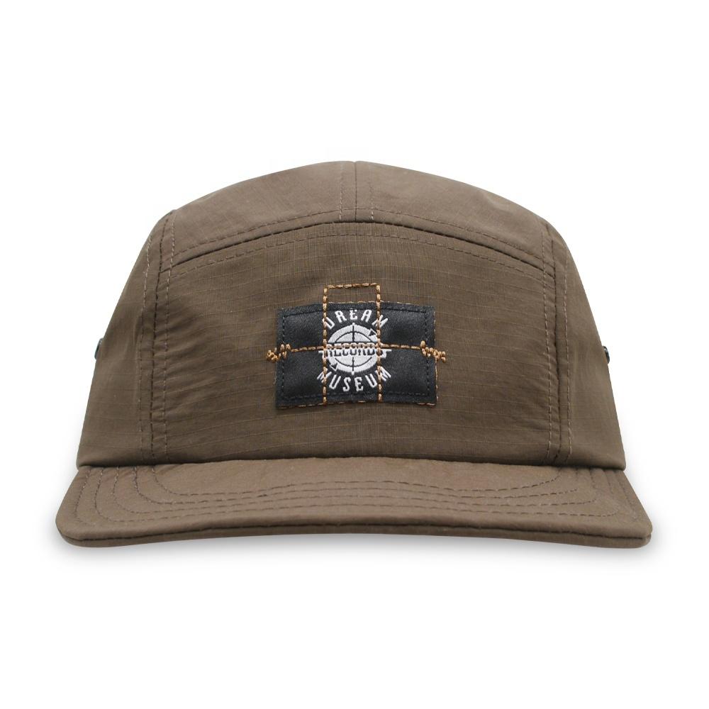 Custom Solid Color 5 Panel Sports Caps Unisex Cotton Adjustable Baseball Cap Outdoor Camp Cap