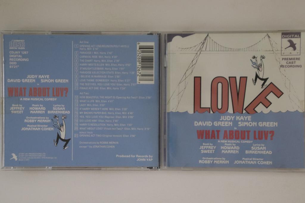CD OST - Love: What About Luv CDJAY1267 JAY Non Japan Soundtracks & Musicals Used