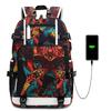 Li Shen Printed Water-Resistant Backpack
