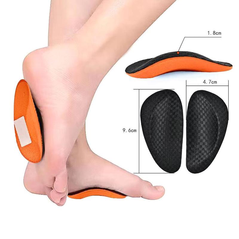 Eva Plantari Ortopedici Supporto Arco Piede Piatto Cuscinetti Per Scarpe Uomo Donna Valgo Varismo del Piede Solette Sportive Inseri Scarpe Accessori