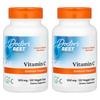Doctor's Best Q-C Infused Vitamin C 500mg Veggie Capsules 120 Count - 2 Pack