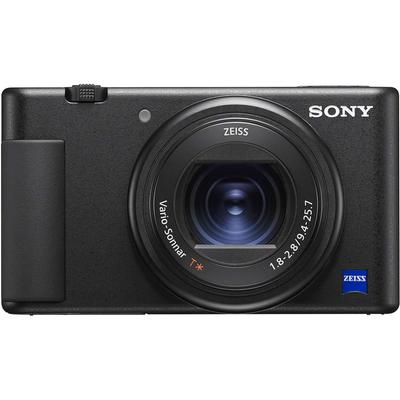 Sony Kompaktne digikaamera VLOGCAM Vlog kaamera kere esiklaas Kaasas suumobjektiiv Must B ZV-1 24-70mm F1.8-2.8 ZV-1
