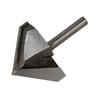90 Degree 1/4 X 1-3/4-Inch Diameter V-Groove Bit - Silver Wood Carving Tool