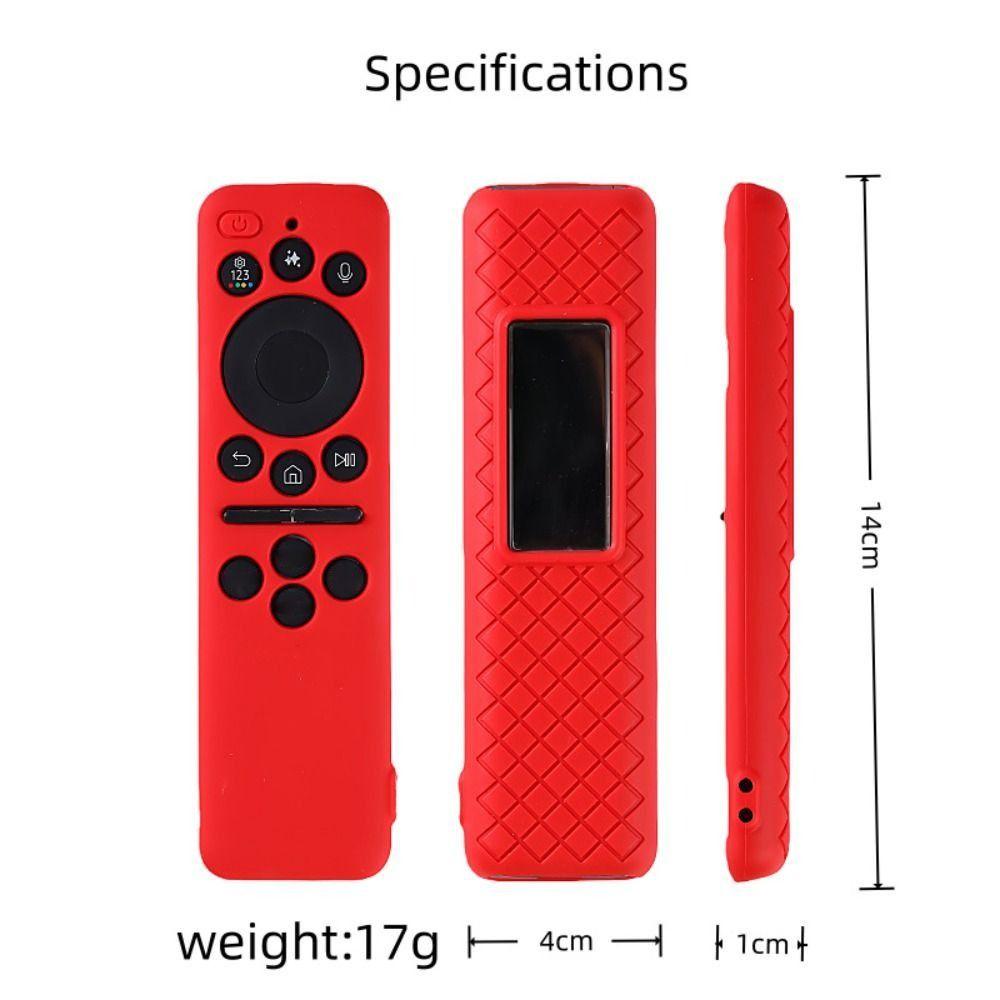 Silikonowe Etui Ochronne na Pilot Anti-fall Miękka Obudowa ze Smyczą Pokrowiec Ochronny do Samsung BN59-01480A/BN59-01480L