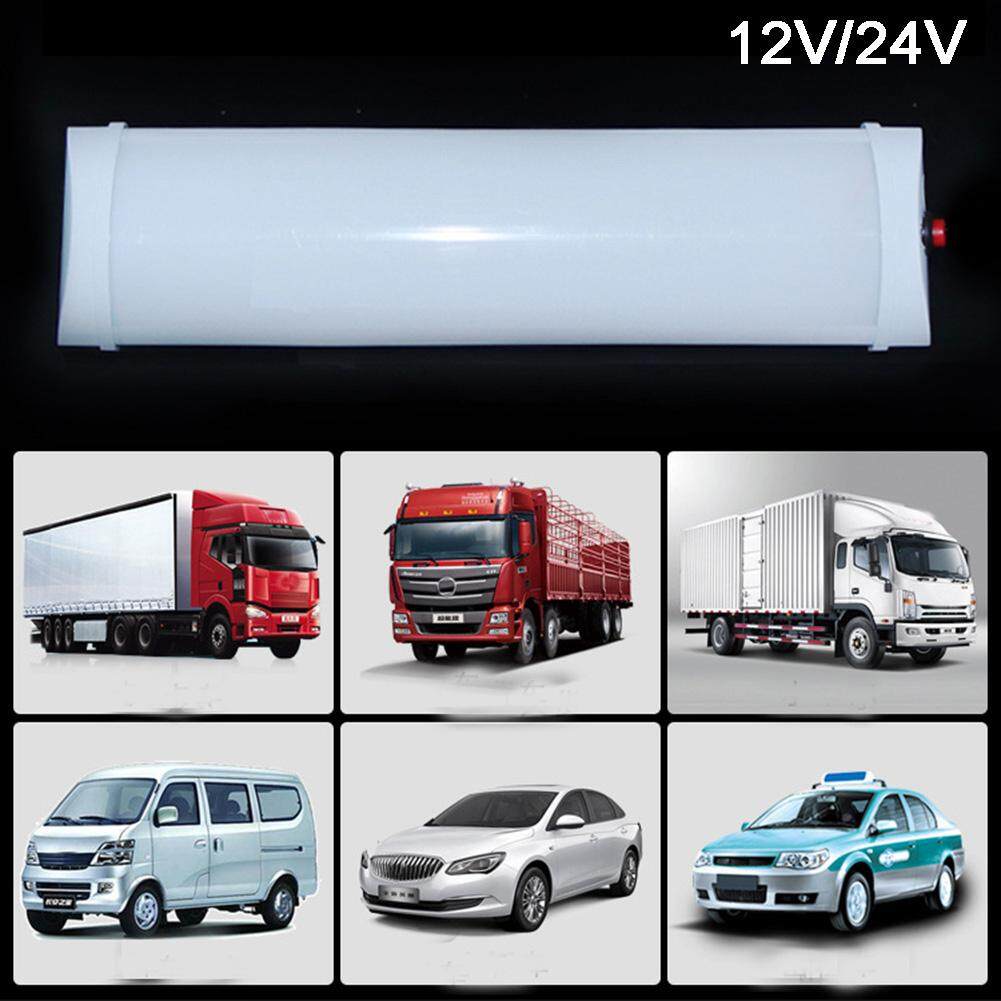 1/2x 72LED 12V-80V Ceiling Light RV Interior Trailer Boat Cargo Camper Lamp LED Lights for Car Accessories Van Car Led Light Dome Lights 6
