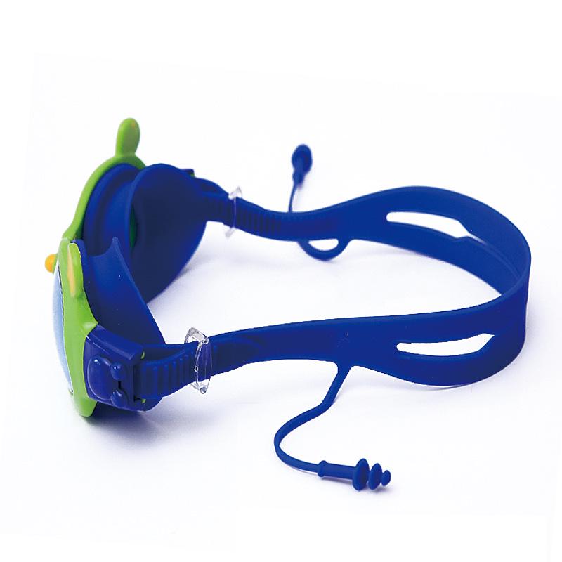 Children's Silicone Anti-Fog Waterproof Swimming Goggles with Large Frame - Universal for Men and Women.