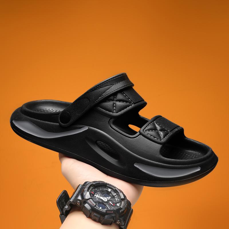 Fashion New Soft Sole Trendy Slippers Platform Sandals Indoor Outdoor Beach Sandals Summer Casual Comfortable Non Slip Flip Flops Man