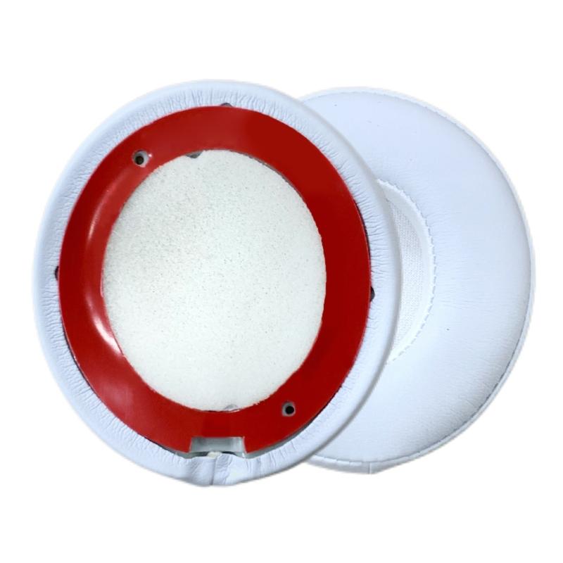 Earpads Ear Cushions From Memory Foam and Protein Leather For Wireless Earphones Wireless On Ear Headphones Noise Isolation