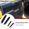 Inner Door Armrest Storage Box Cover Tray Organizer For Ford Bronco -25 2 DR