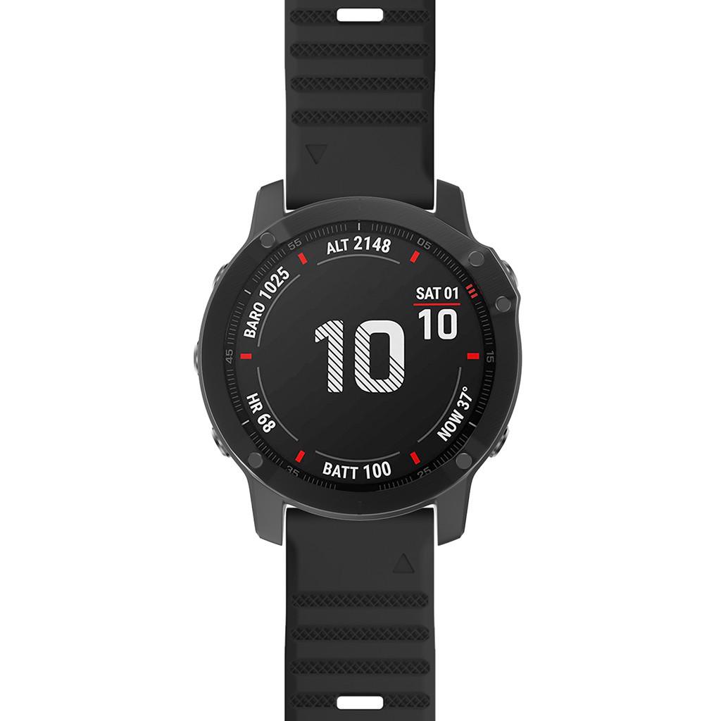 Silikon-Schnellverschluss-Uhrenarmband für Garmin Fenix 6, 6x, 5 und Fenix 3 (22mm/26mm)