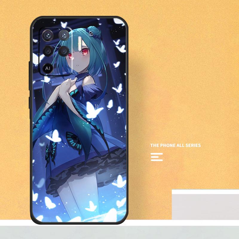 Uruha Rushia Hololive Girl Case For Oppo A5 A6 Pro A16 A76 A96 A17 A57 A40 A60 A80 A98 A58 A78 A18 A38 A54 A74 A94 A15