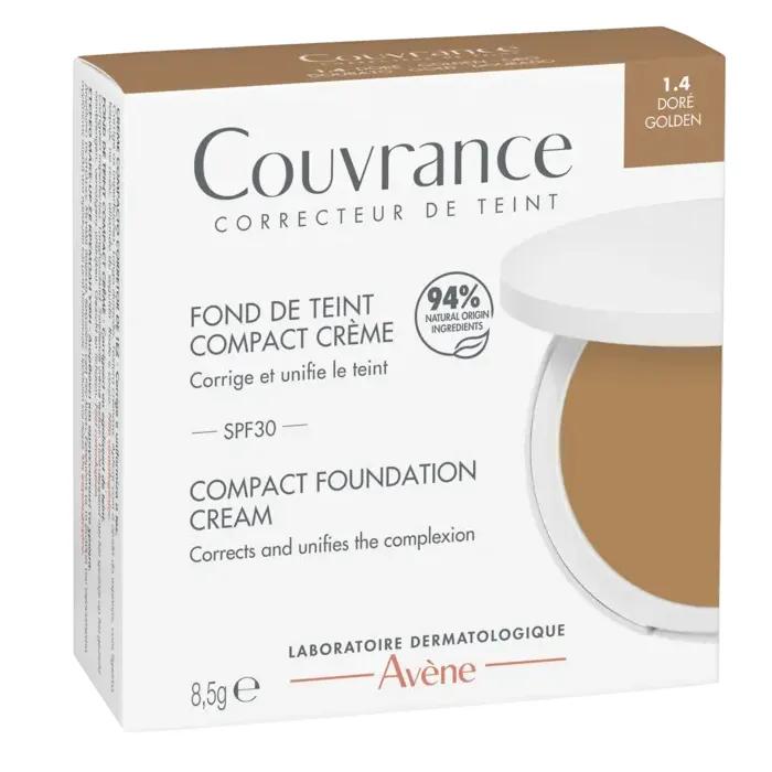 Avene Couvrance Компактный крем без масла 1.4 Золотистый 8,5 г