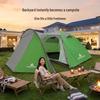 Lightweight Double Layer Waterproof 2-Person Camping Tent - Rain & Sunproof